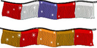 METALLIC STREAMERS
